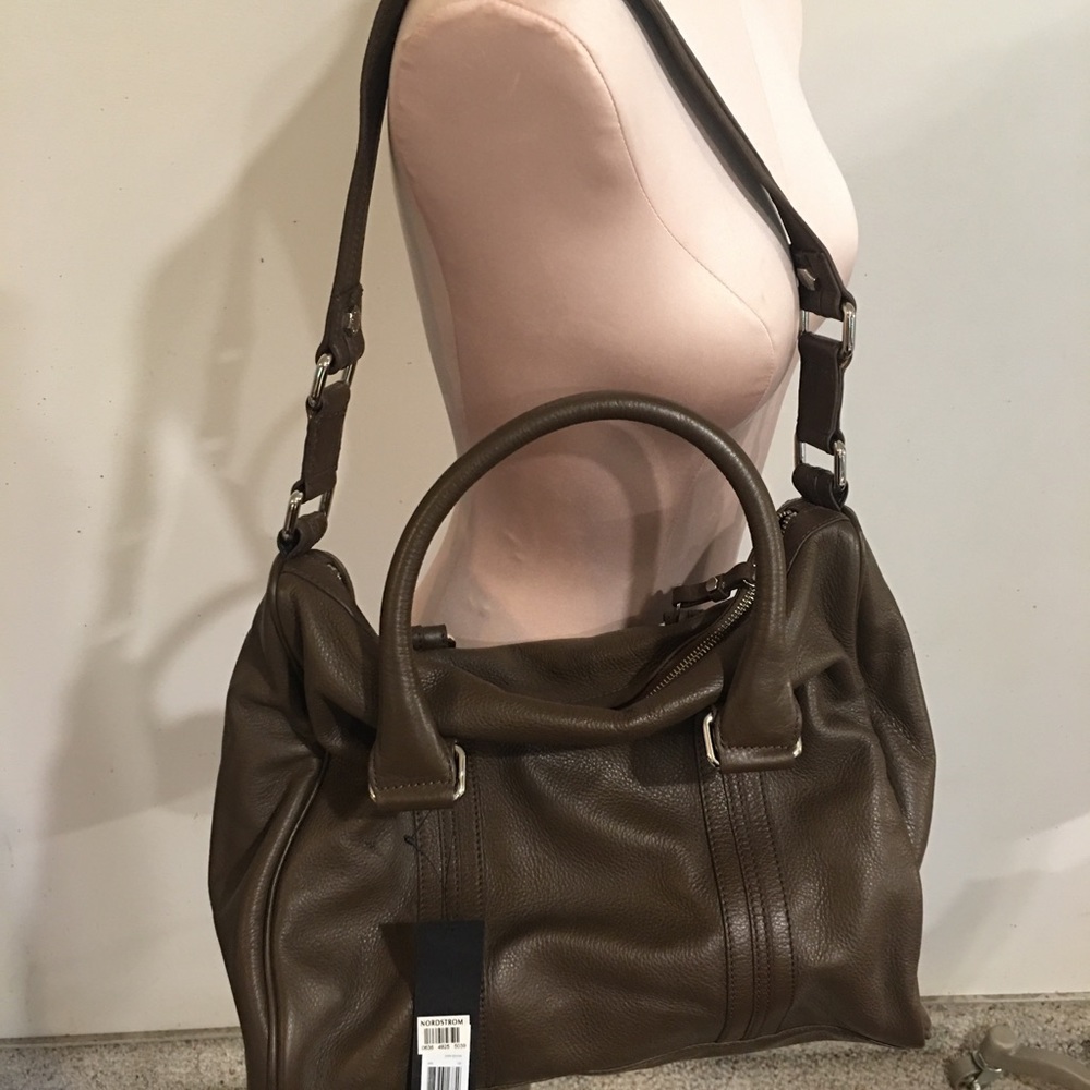 Marc Jacobs Brown Leather Purse NEW w/Tags & Duster Bag Gorgeous Marc Jacobs Bag - Picture 11 of 15